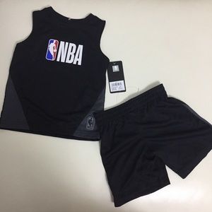 NBA cute boy shorts set sleeveless top